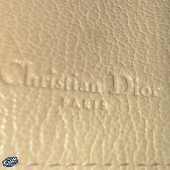 Christian Dior Vintage Diorissimo Floral Embroidered Trotter Wallet/Key Holder - Picture 15 of 16